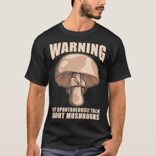 Chasseur de champignons Amusant Guy T-shirt classi