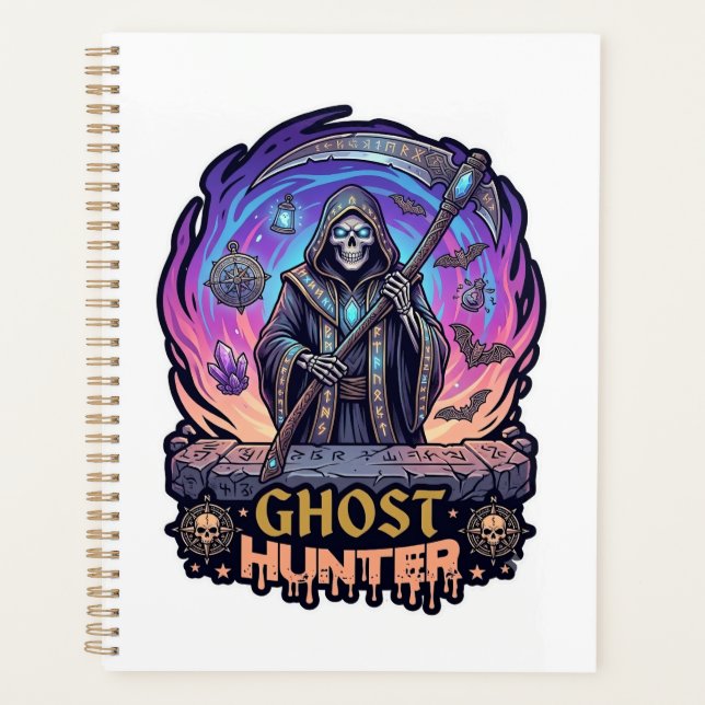 Chasseur de fantômes Faucheur Squelette Faux Fl Pu (Devant)