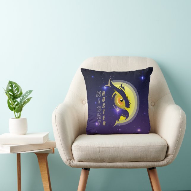 Chasseur de Nuit | Coussin 40 cm (Chaise)