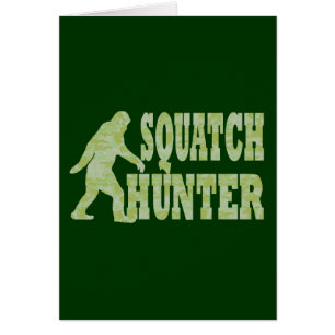 Chasseur de squatch en camouflage