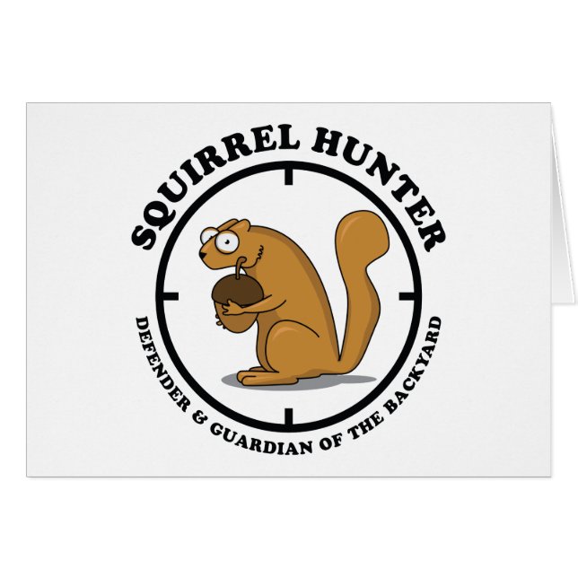 Chasseur d'écureuil (Devant horizontal)
