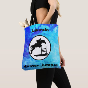 Chasseur équestre Jumper Sac fourre-tout d'aquarel