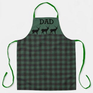 Chasseur Green Buffalo Tablier Plaid pour papa
