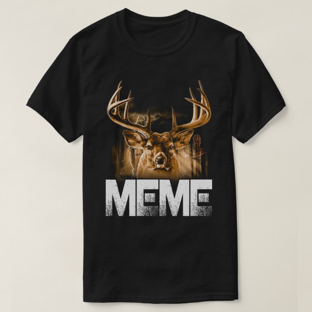 Chasseur Mème T-shirt Funny Papa Chasse Père Cadea (Design devant)