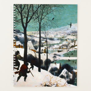 Chasseurs dans le paysage de neige Pieter Bruegel