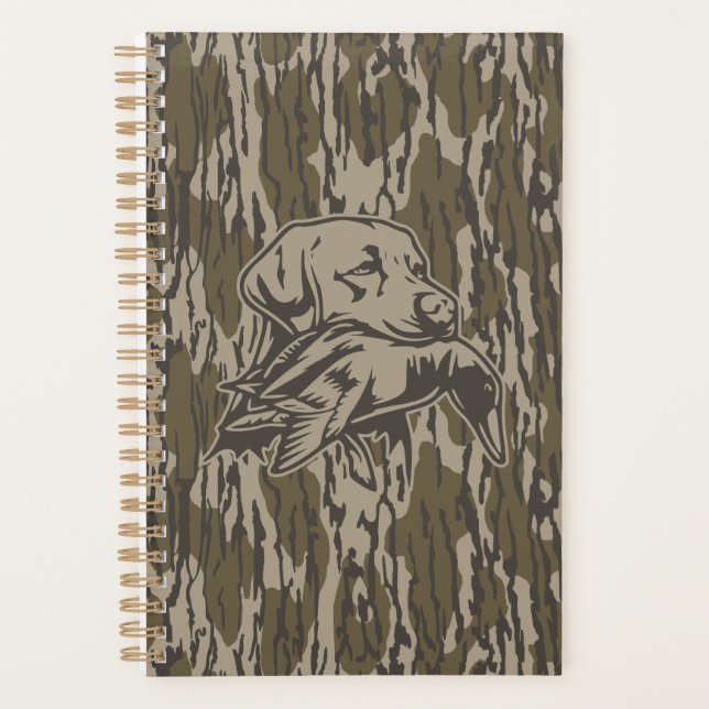 Chasseurs de canards avec chien Camouflage de fond (Devant)