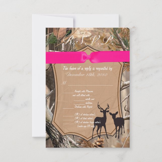 Chasseurs de cartes R.S.V.P. 3,5x5 Camo Camoflauge (Devant)