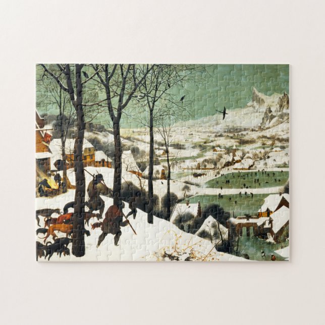 Chasseurs de Pieter Bruegel dans le puzzle de (Horizontal)