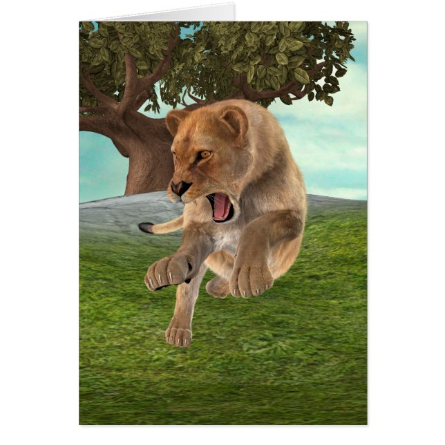Chasseuse Lionne (Devant)