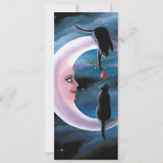 Chat 581 chats noirs sur le Signet de lune (Devant)