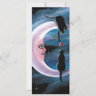Chat 581 chats noirs sur le Signet de lune