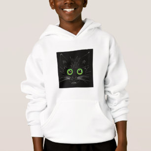 Chat à l'oeil vert souriant