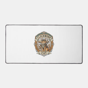 Chat à ressort Chat Steampunk Vintage Art Vector S