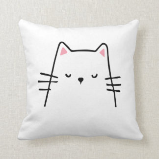 chat adorable animal coussin