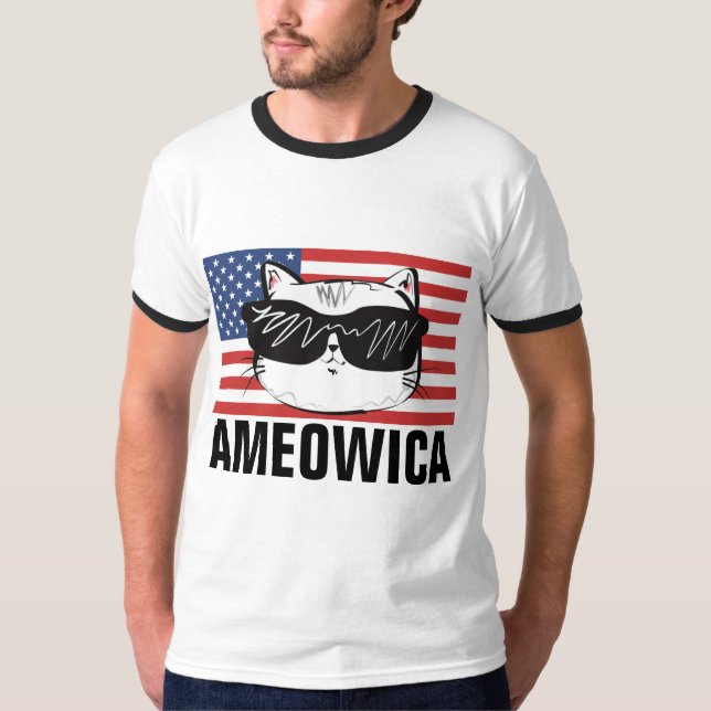 CHAT AMÉOWICA T-SHIRTS (Devant)