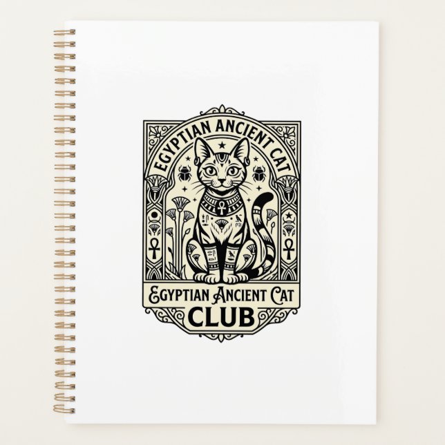 Chat ancien égyptien drôle Graphique - Égyptien  (Devant)