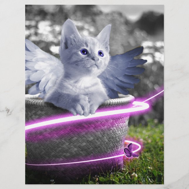 chat ange (Devant)