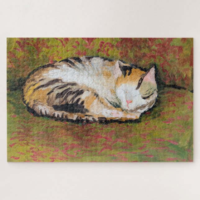 Chat, août Macke Jigsaw Puzzle (Horizontal)