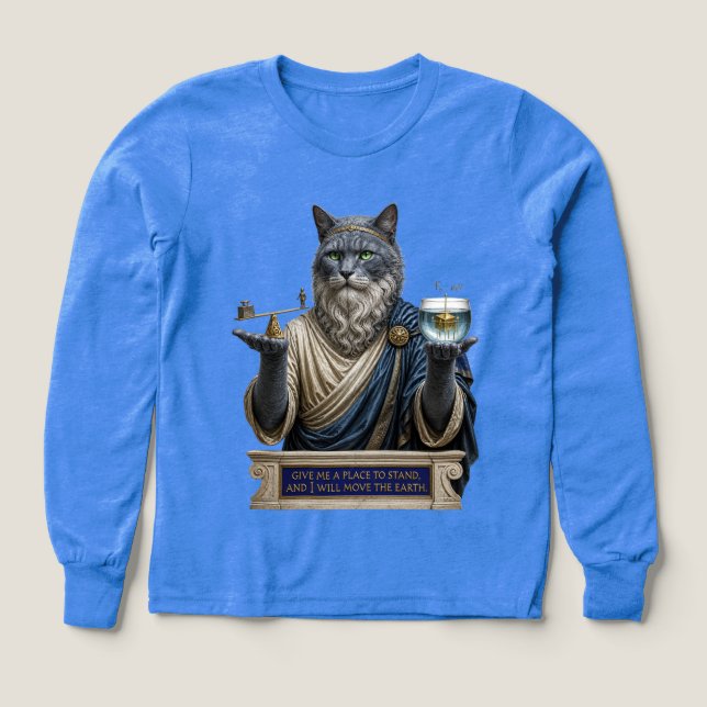 Chat Archimède Bleu Russe (Motif recto)