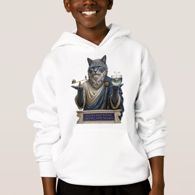 Chat Archimède Bleu Russe (Devant)