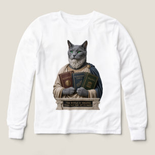 Chat Aristote Bleu Russe