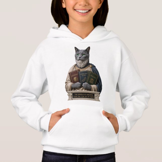 Chat Aristote Bleu Russe (Devant)