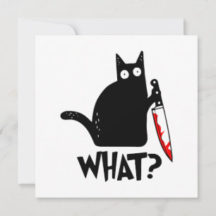 Chat assassin avec couteau