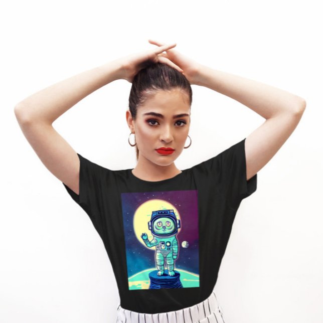 CHAT ASTRONAUT CHAT FUNNY T-SHIRTS (Créateur téléchargé)