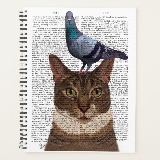 Chat avec Pigeon sur la tête (Devant)