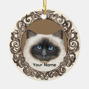 Chat Birman Orné Ornement