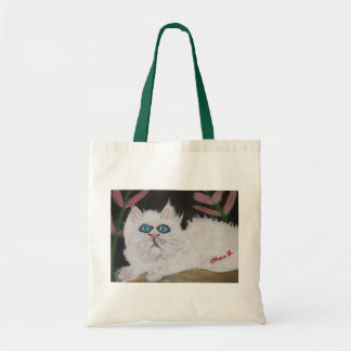 Chat blanc/Chat noir Sac fourre-tout