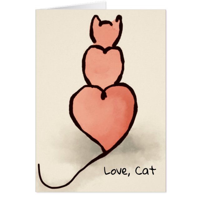 Chat 'Coeur' (Devant)
