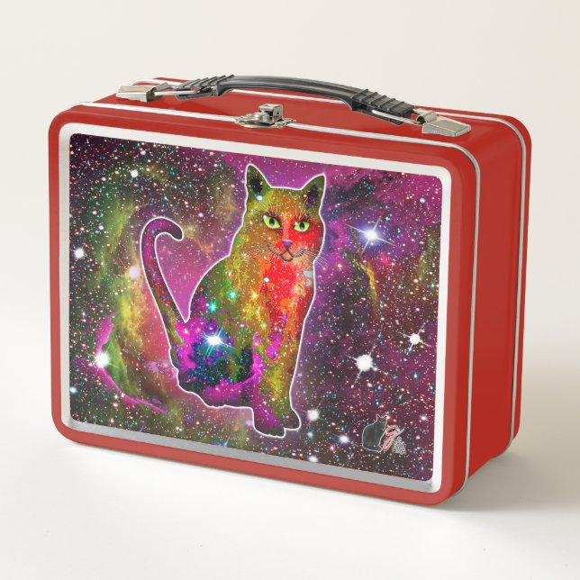 Chat cosmique Zeta métal Lunchbox (Devant)