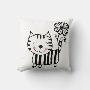 chat coussin