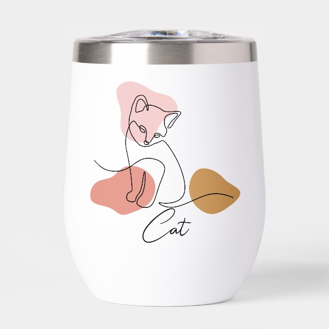 Chat créatif avec cadre Carré (Avant)