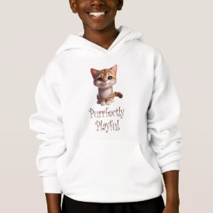 Chat Cute Parfaitement Joué