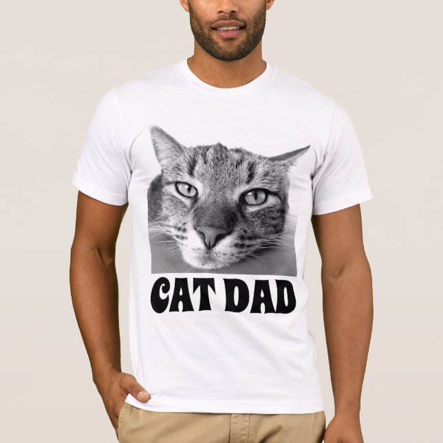 CHAT DAD HOMMES T-SHIRTS (Devant)