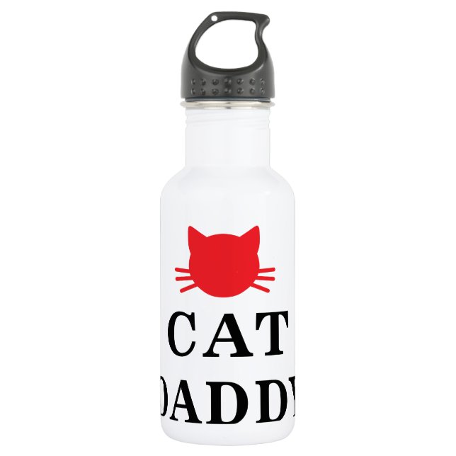 Chat Daddy Bouteille d'eau (Devant)