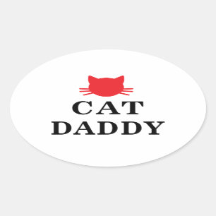 Chat Daddy Stickers Oval