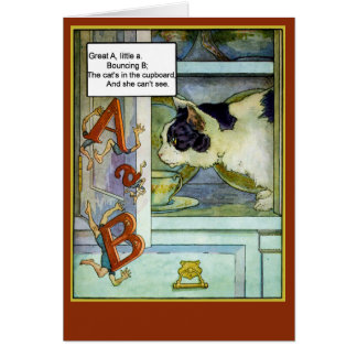 Chat dans la marionnette avec ABC