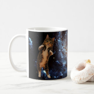 Chat dans l'espace - tasse