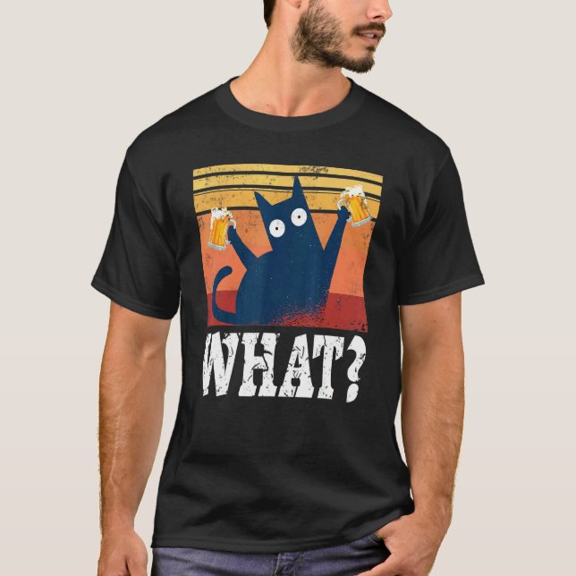 Chat de bière Quoi  Hauts de chat Robes d'été Pyja (Devant)