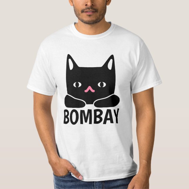 CHAT DE BOMBAY T-SHIRTS (Devant)