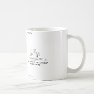 Chat de café - tasse de café
