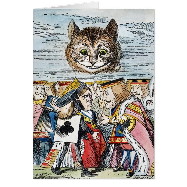 Chat de Cheshire, 1865 (Devant)