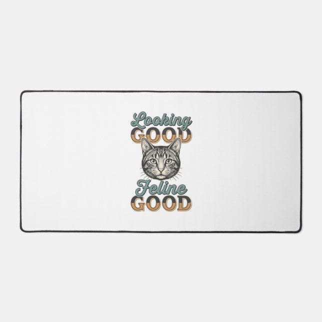 Chat de design vintage Félin au top_1 (Recto)