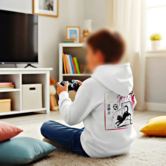 Chat de football de cerisier illuminé par la lune  (Créateur téléchargé)