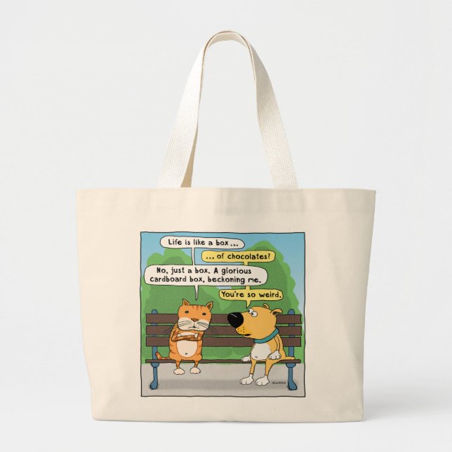 Chat de Funn et sac fourre-tout à chien (Devant)