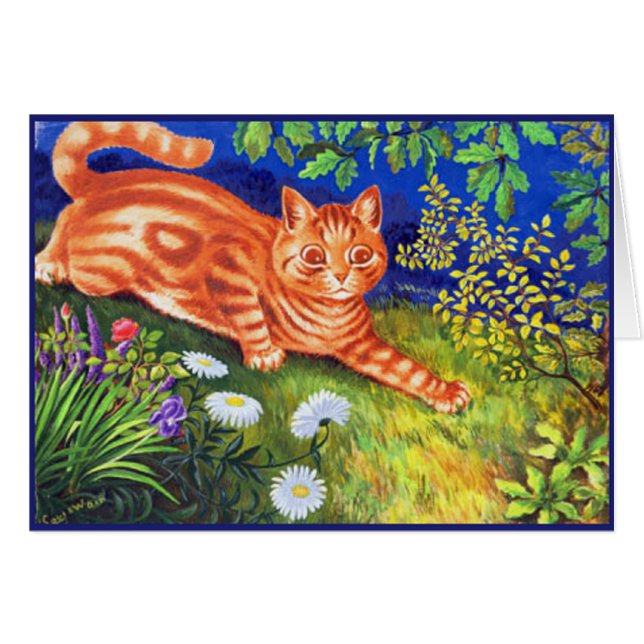 Chat de gingembre (Devant horizontal)