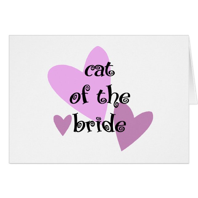 Chat de la mariée (Devant horizontal)